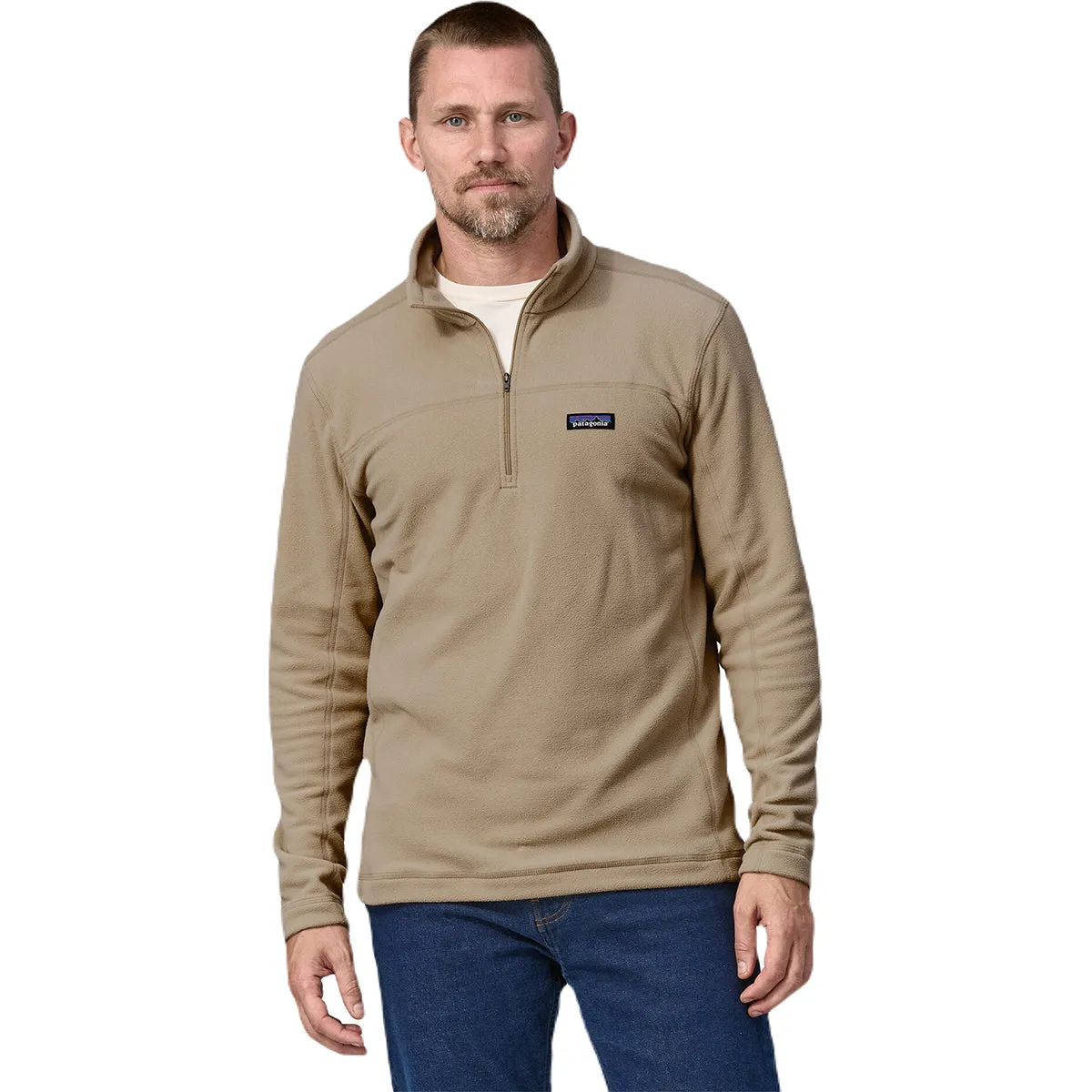 Patagonia Men's Oar Tan Micro D Fleece Pullover