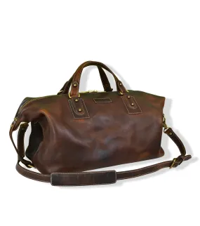 Pelican Coast Leather Duffle Bag