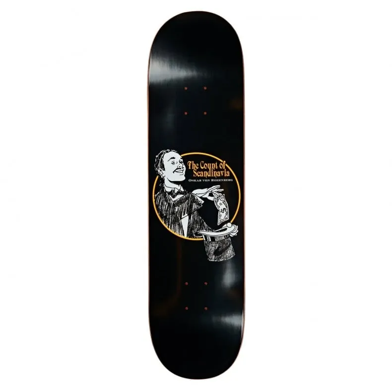 Polar Skate Co. Oskar Rozenberg The Count Skateboard Deck 7.875