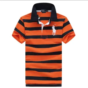 Polo Ralph Big Pony Stripe Orange