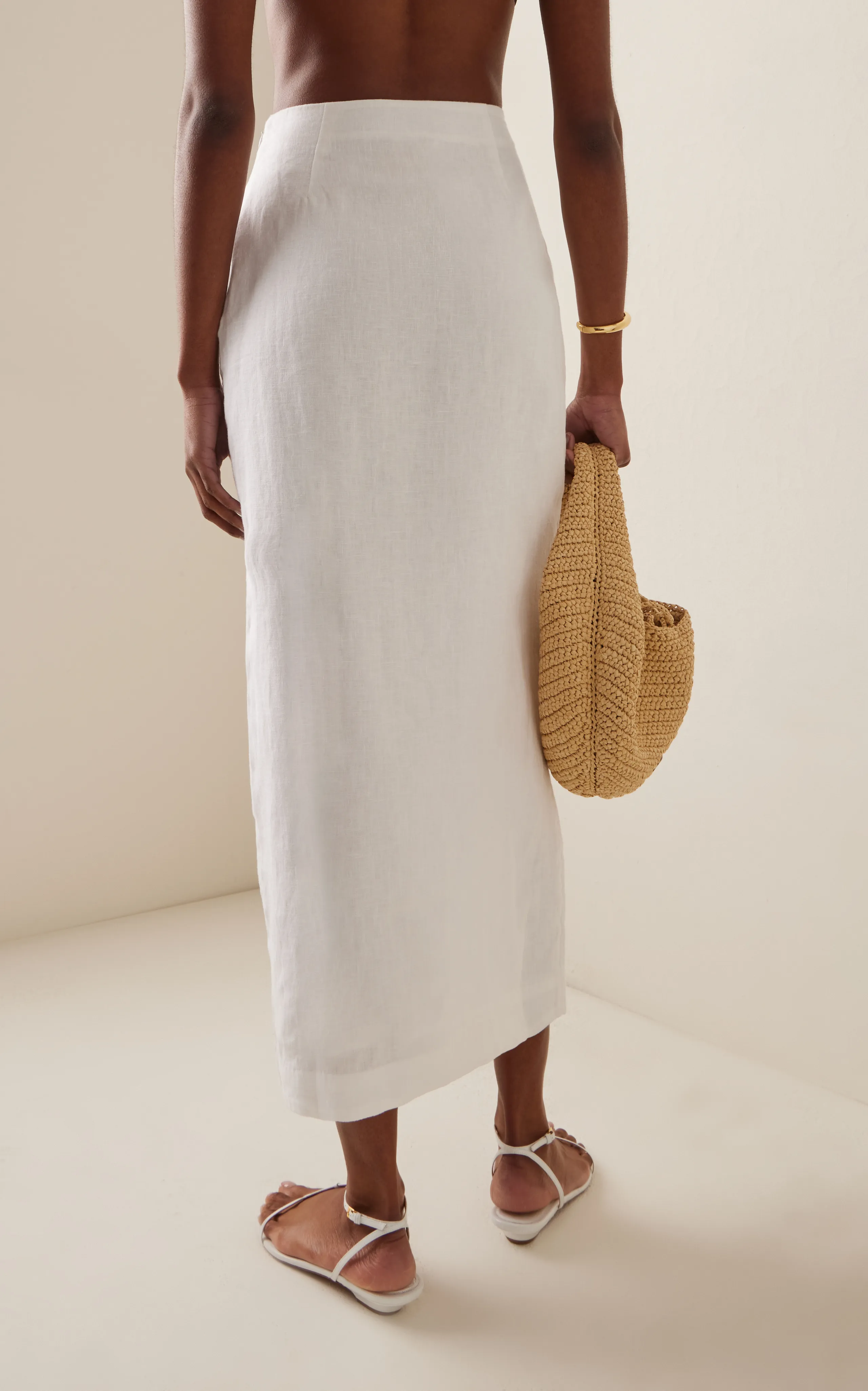 Posse Gigi Linen Maxi Skirt