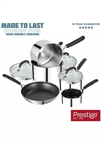 Prestige Made To Last 5 Piece Cookware Set | Kaleidoscope