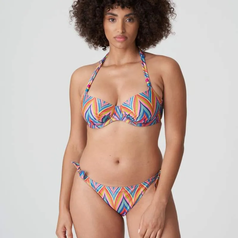 Printed bikini underwired and non padded- Unas1 Primadonna Discount- Bikini underwired plus sizes, control       Brussel, Antwer