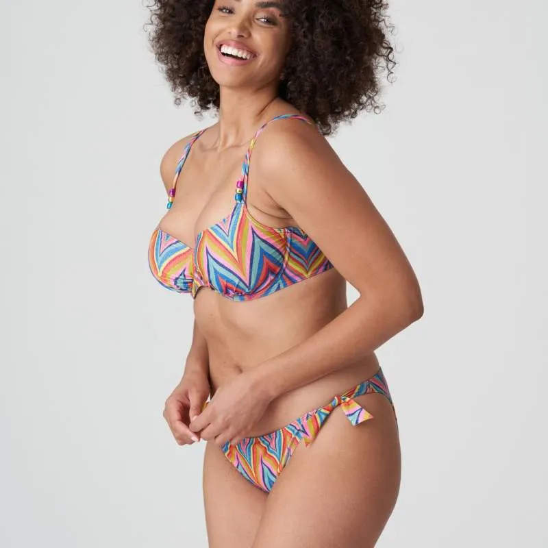 Printed bikini underwired and non padded- Unas1 Primadonna Discount- Bikini underwired plus sizes, control       Brussel, Antwer