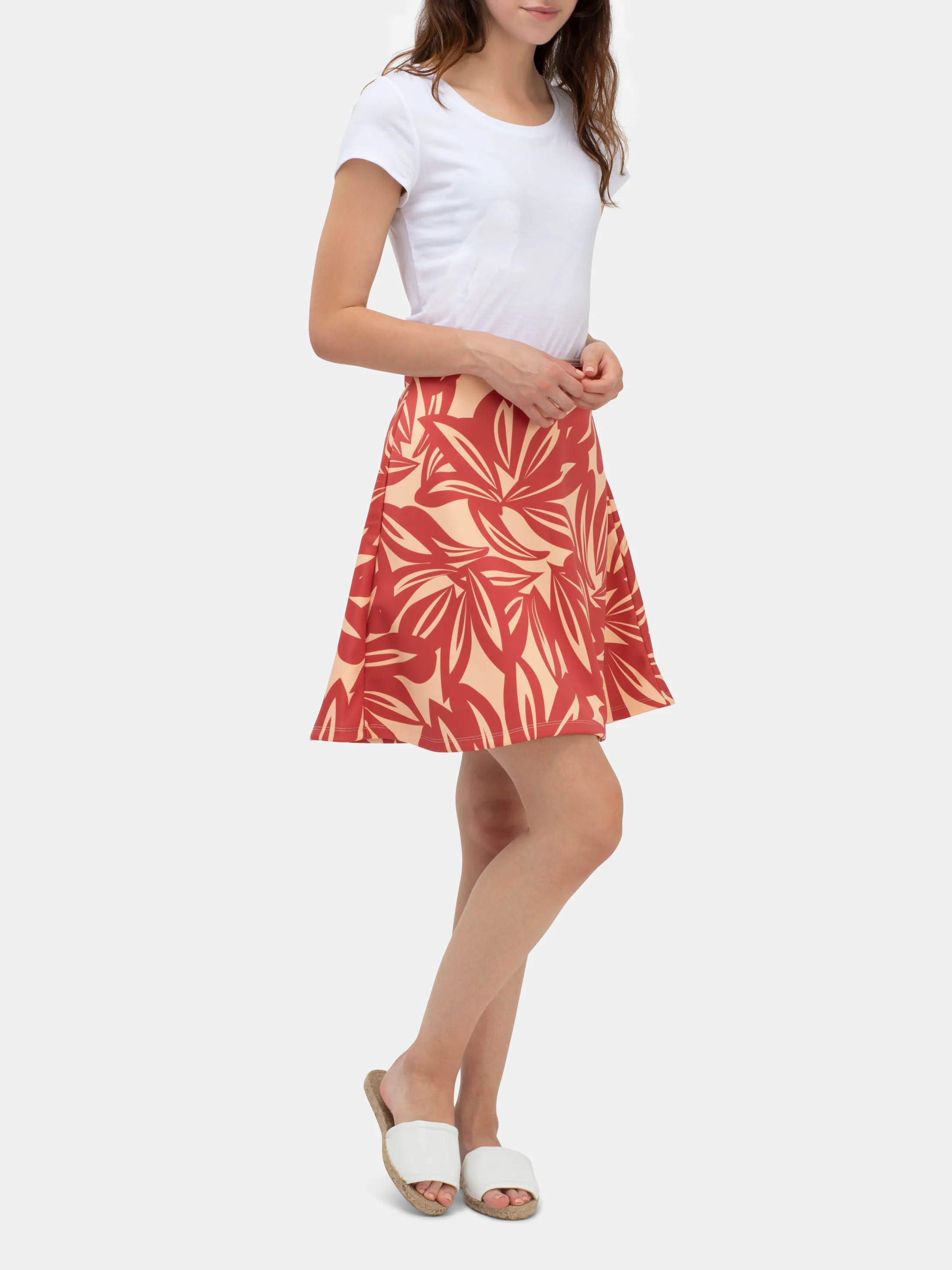 Printed Skater Skirt. Design Your Own A-Line Skater Skirt