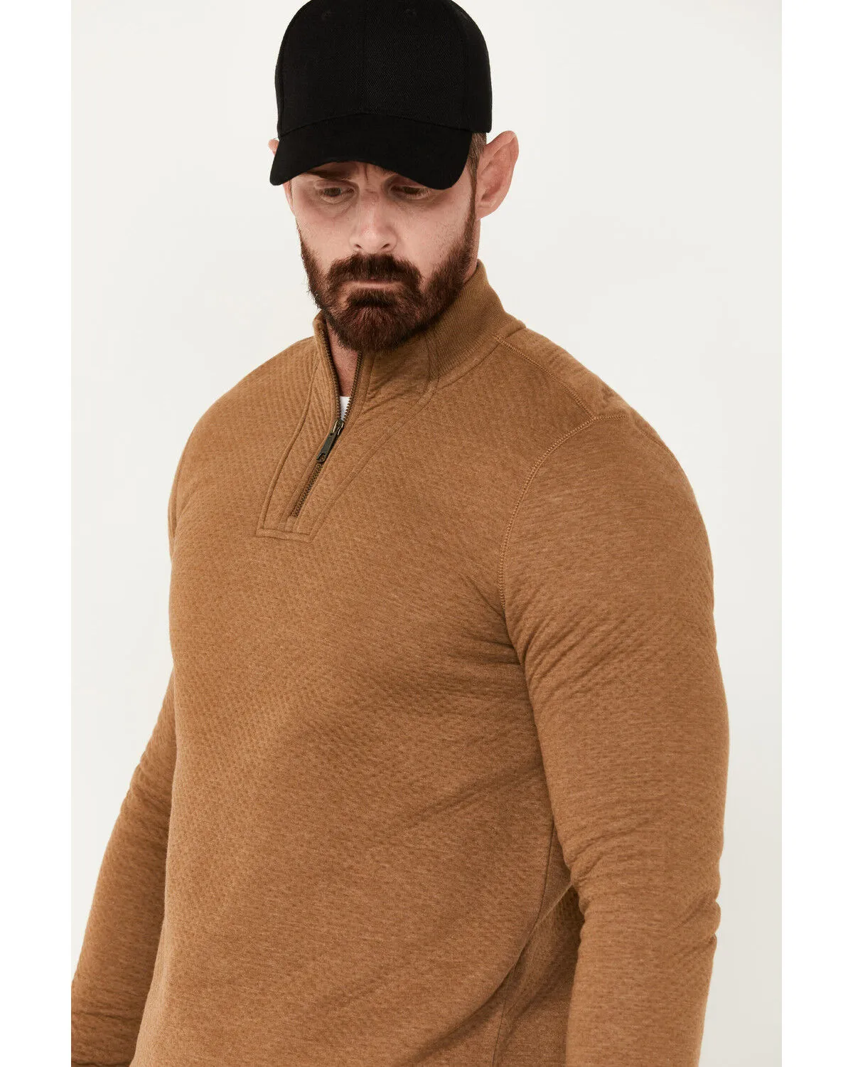 Product Name:  Brothers and Sons Men's Wilson Long Sleeve Zip Pullover