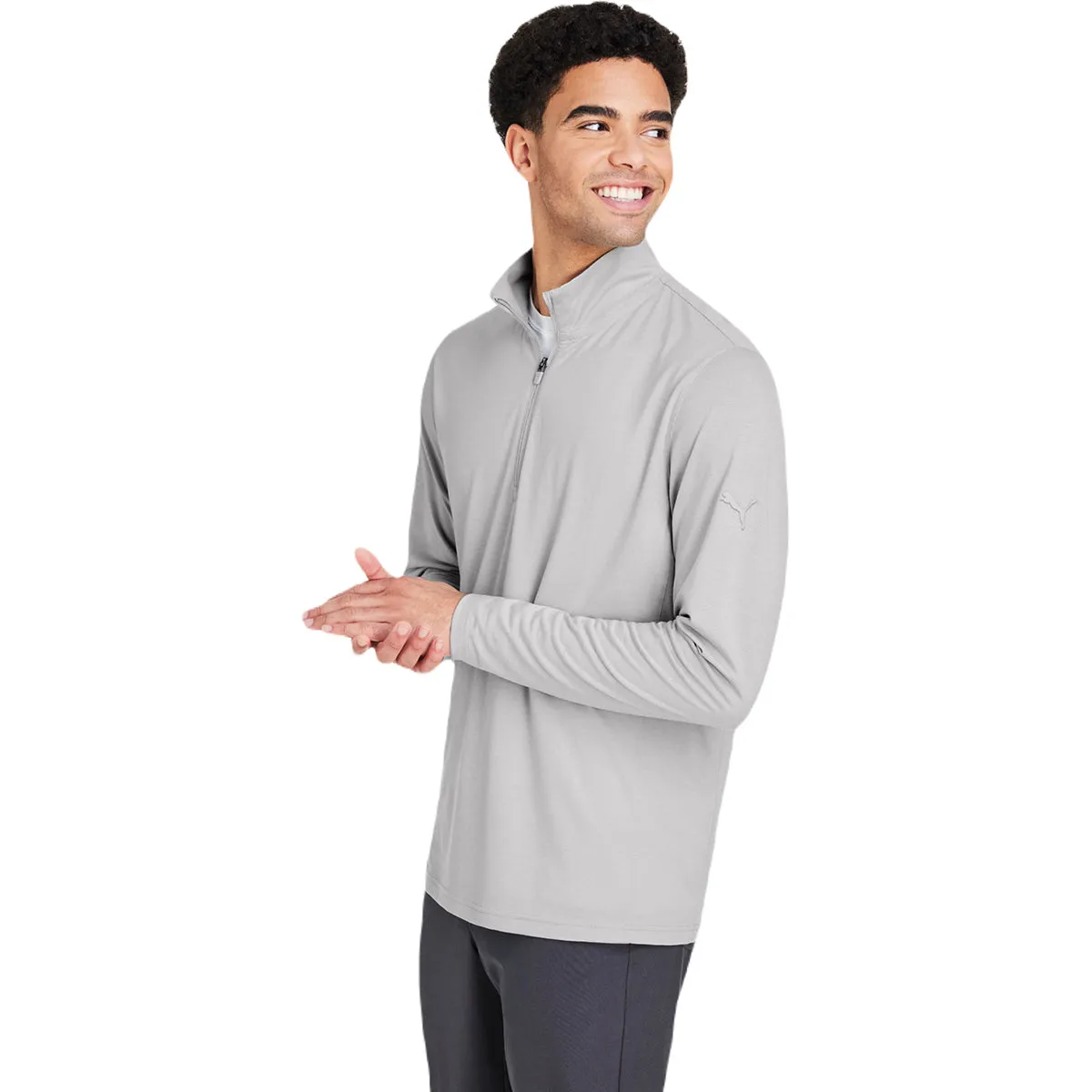 Puma Golf Men's High Rise Bandon Quarter-Zip