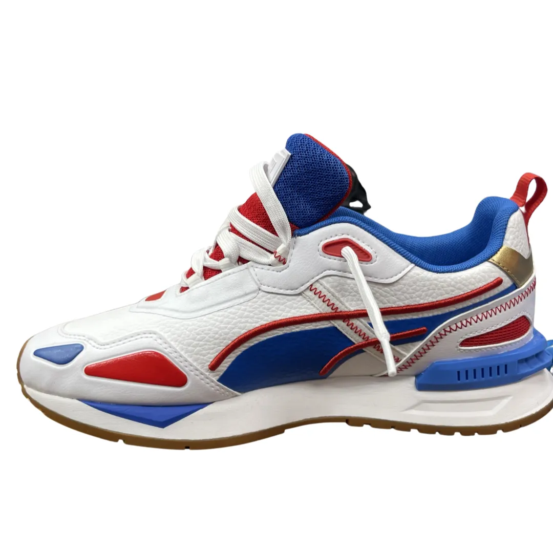 Puma MIRAGE  TECH RWB Men’s -WHITE-BLUE-RISK RED