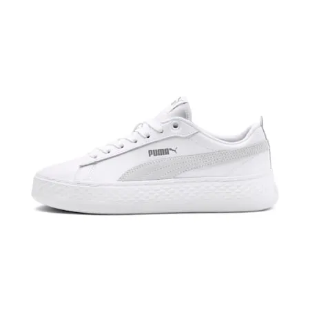 Puma Smash Platform Women's Sneakers | Puma White-Puma White-Puma White | PUMA Shop All Puma | PUMA 