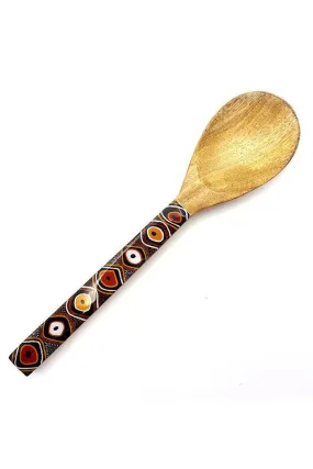 Puruntatameri Wooden Salad Serving Spoon