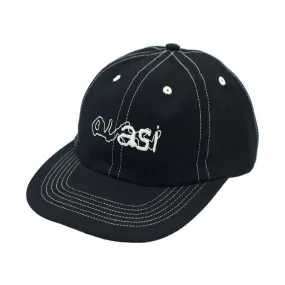 Quasi Skateboards Lowercase Cap Black