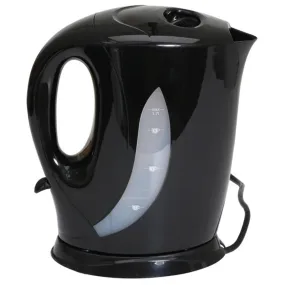 Quest 1.7L Black Low Wattage Kettle | Millets