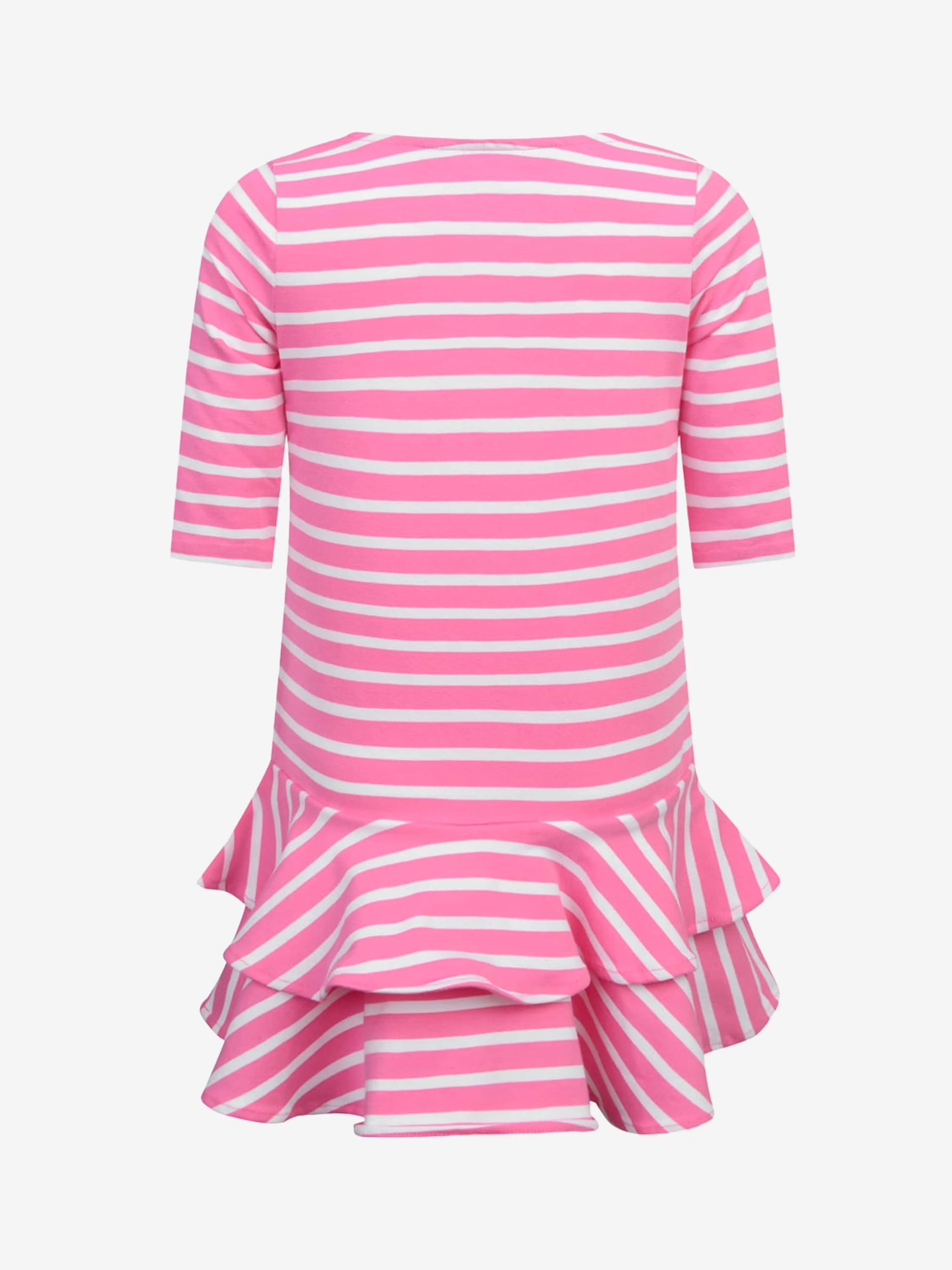 Ralph Lauren Girls Dress - Striped Cotton Jersey Dress