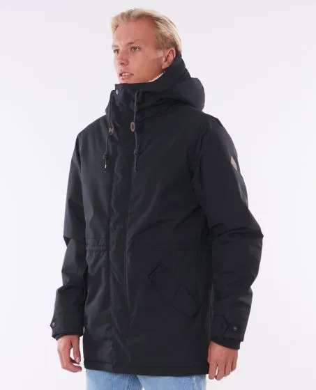 Rip Curl Wanderer Anti Series Mens Jacket in Black 2021