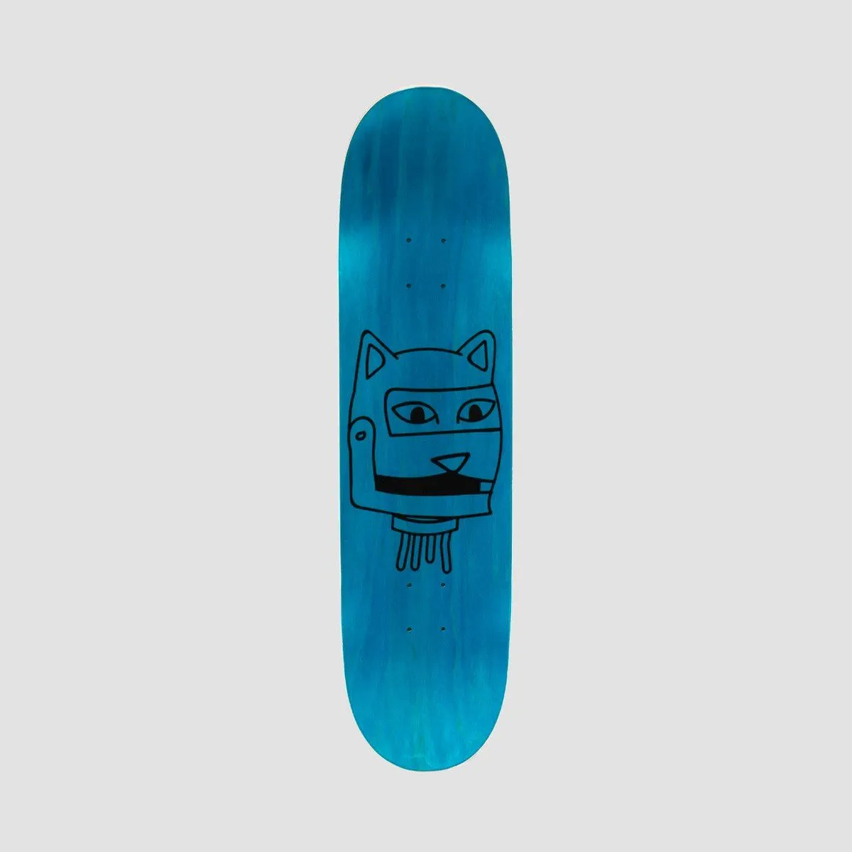 Ripndip Bionic Skateboard Deck Black - 8.25