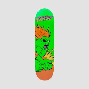 Ripndip Button Mash Skateboard Deck Green - 8.5