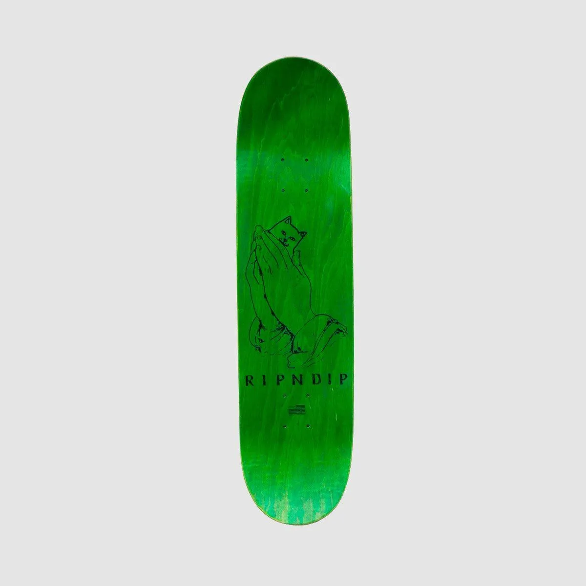 Ripndip Lord Nermal Skateboard Deck Purple/Yellow - 8