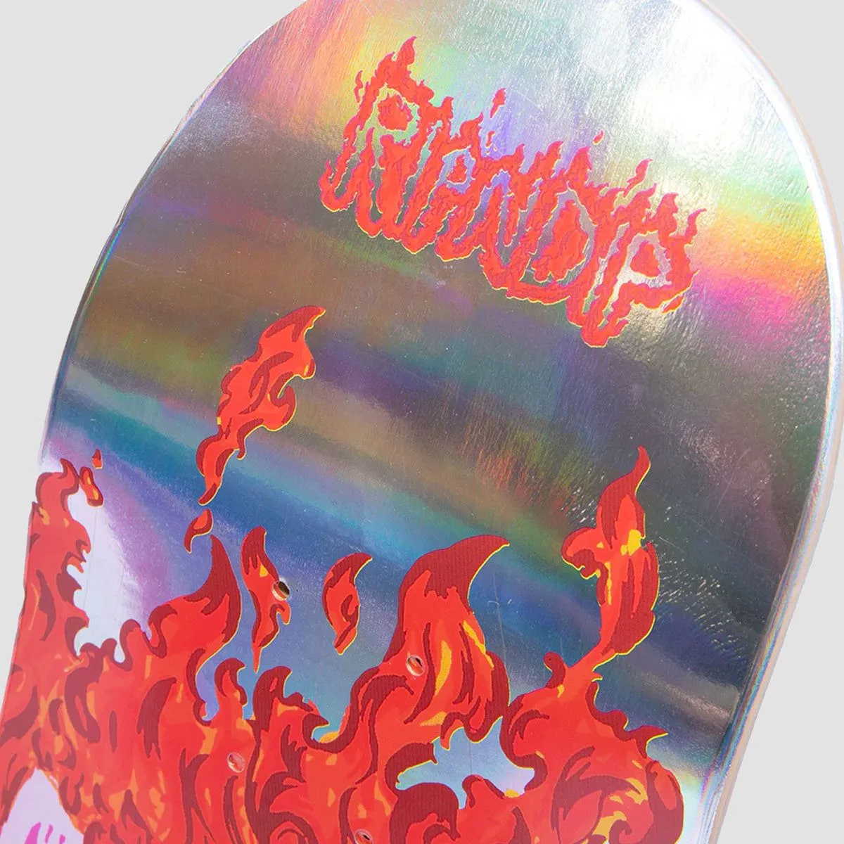 Ripndip Nerm In Heck Skateboard Deck Red - 8.25"