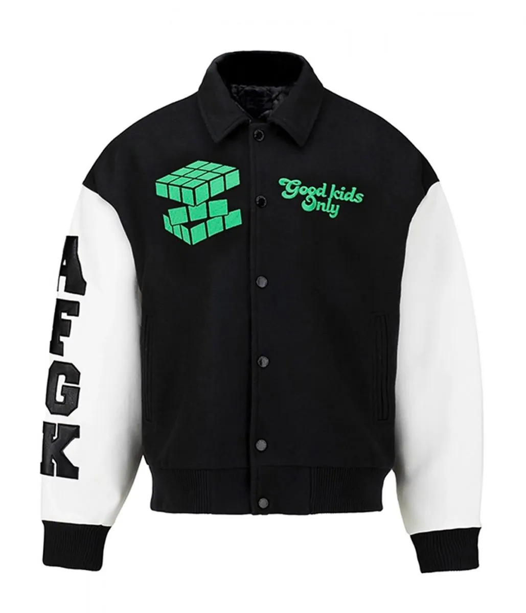 Rubix A Few Good Kids Varsity White/Black Jacket