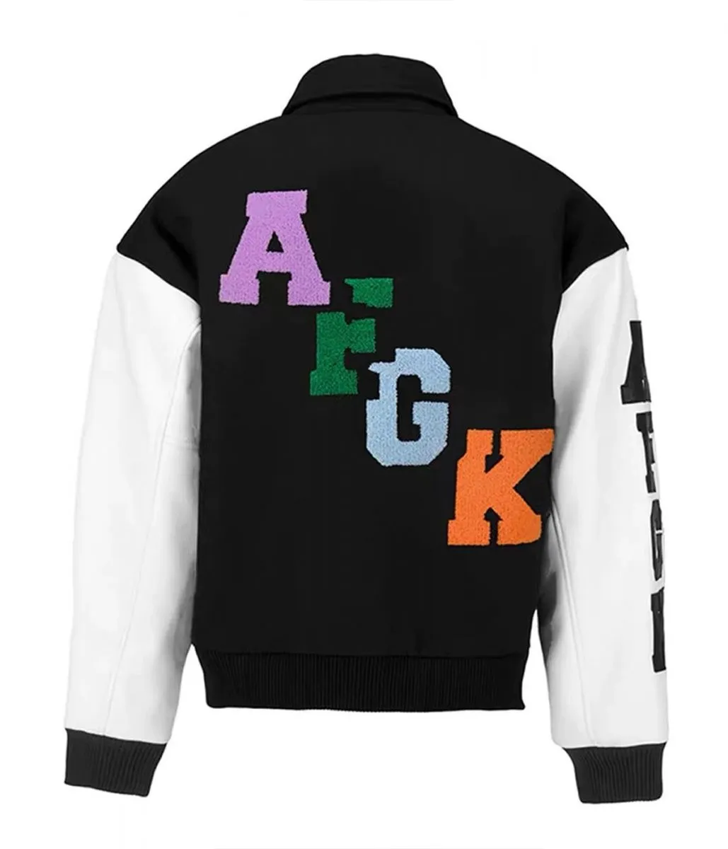 Rubix A Few Good Kids Varsity White/Black Jacket