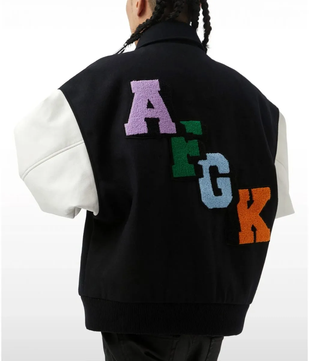 Rubix A Few Good Kids Varsity White/Black Jacket