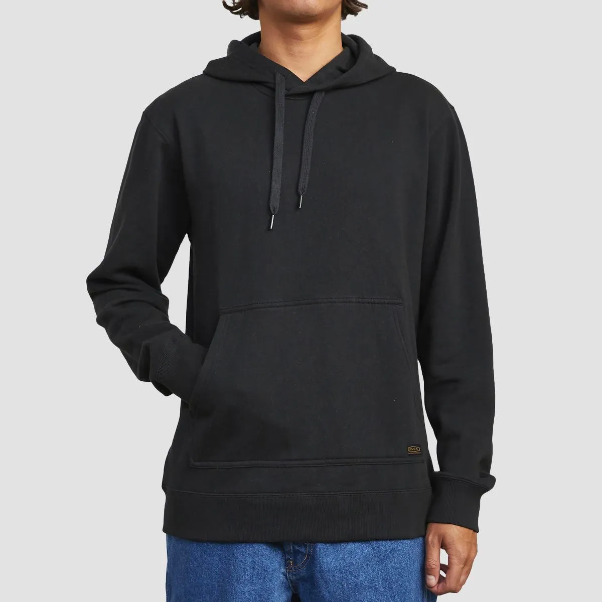 RVCA Recession Collection Americana Pullover Hoodie RVCA Black