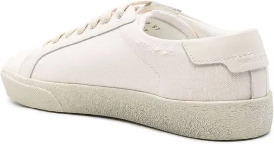 Saint Laurent Court Classic canvas sneakers Neutrals