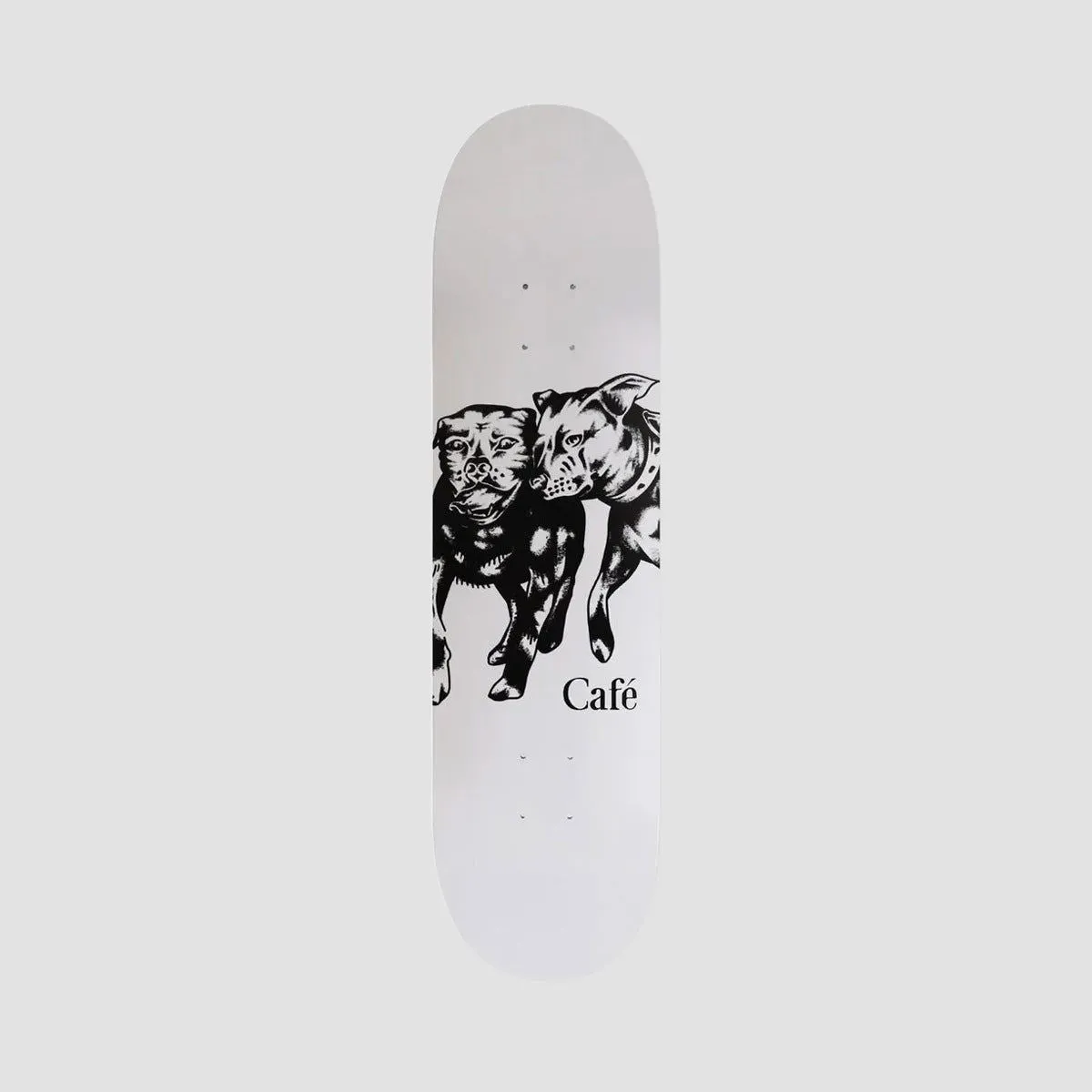 Skateboard Cafe Pooch & Jakie Brown Skateboard Deck Grey - 8.375