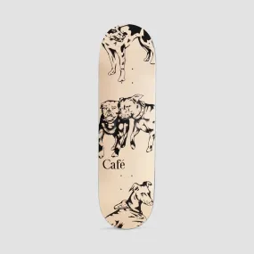 Skateboard Cafe Pooch Skateboard Deck Cream - 8.25