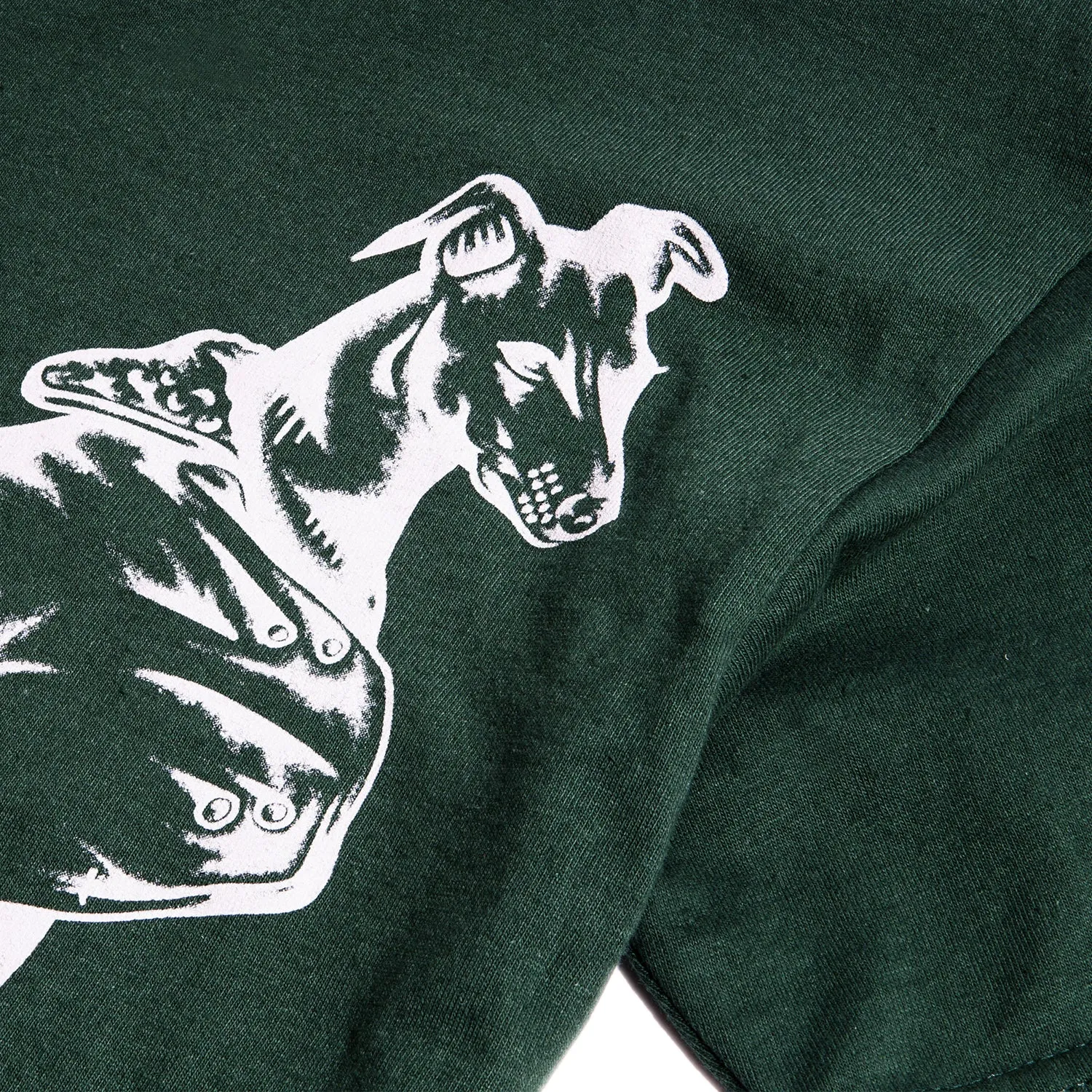 Skateboard Cafe Pooch Tee Forest Green