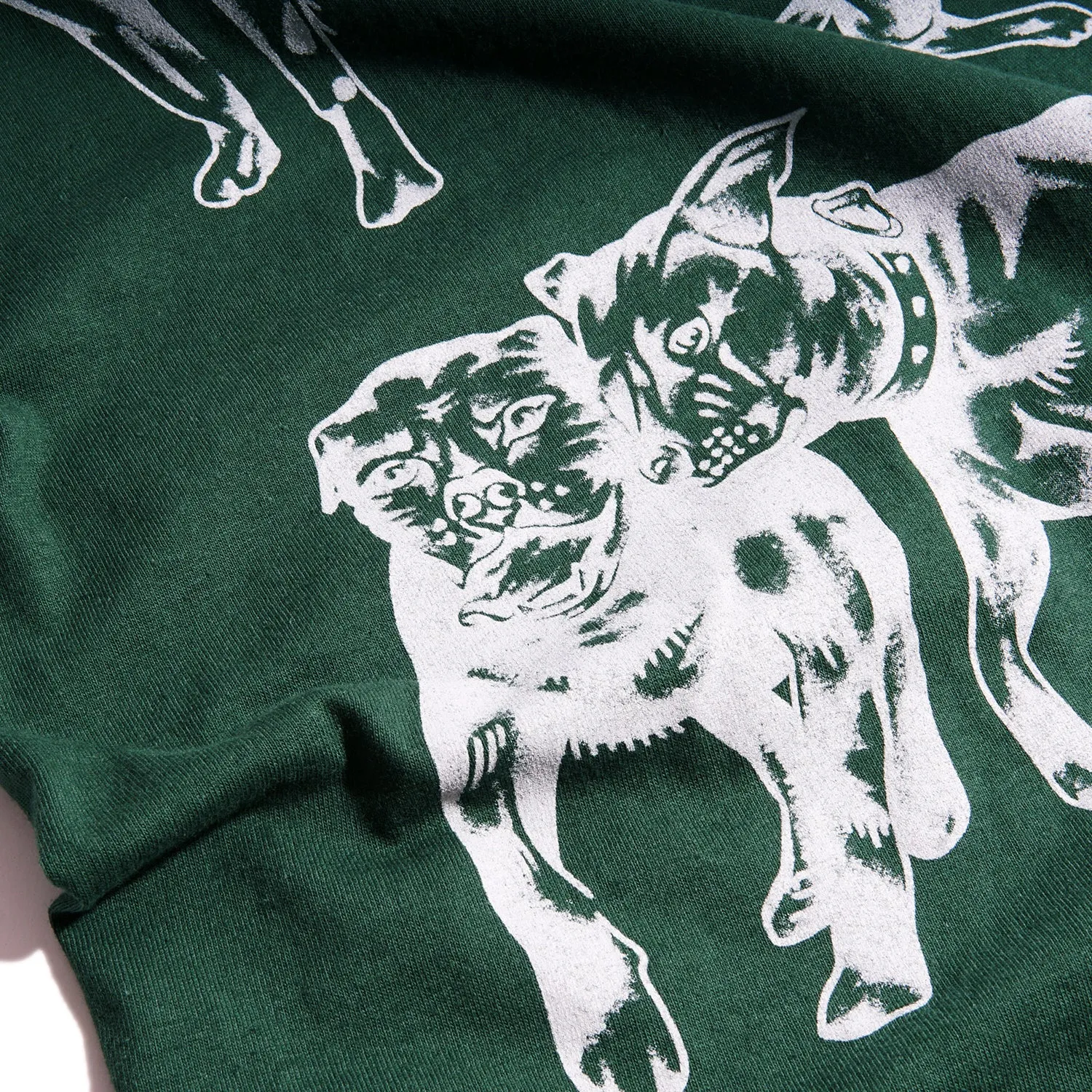 Skateboard Cafe Pooch Tee Forest Green