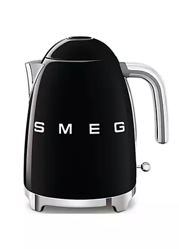 SMEG KLF03BLUK 50’s Style 1.7L Jug Kettle - Black | Kaleidoscope