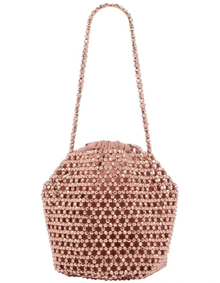 Sparks Shoulder Bag In Rose Gold