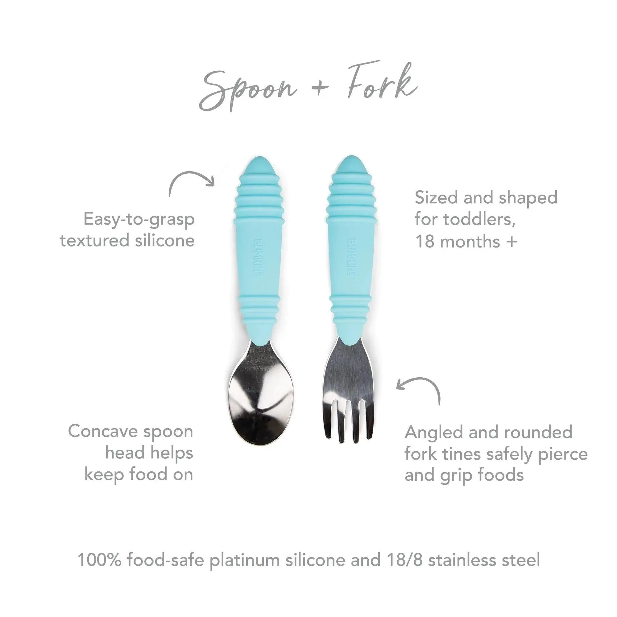 Spoon + Fork: Blue