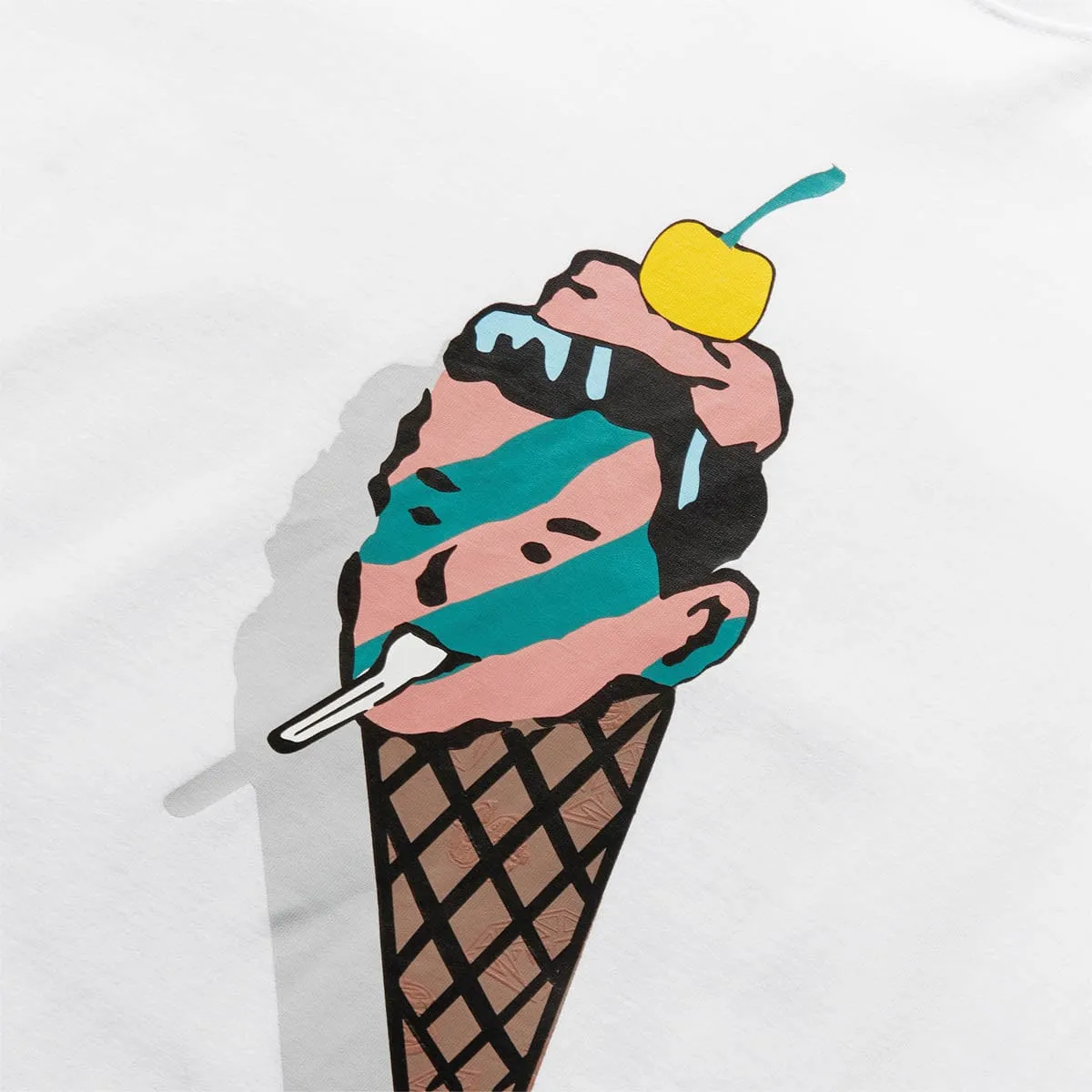 SPOON SHORT SLEEVE T-SHIRT WHITE | Bodega