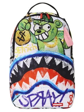 Sprayground Scribble Me Rich Backpack - White