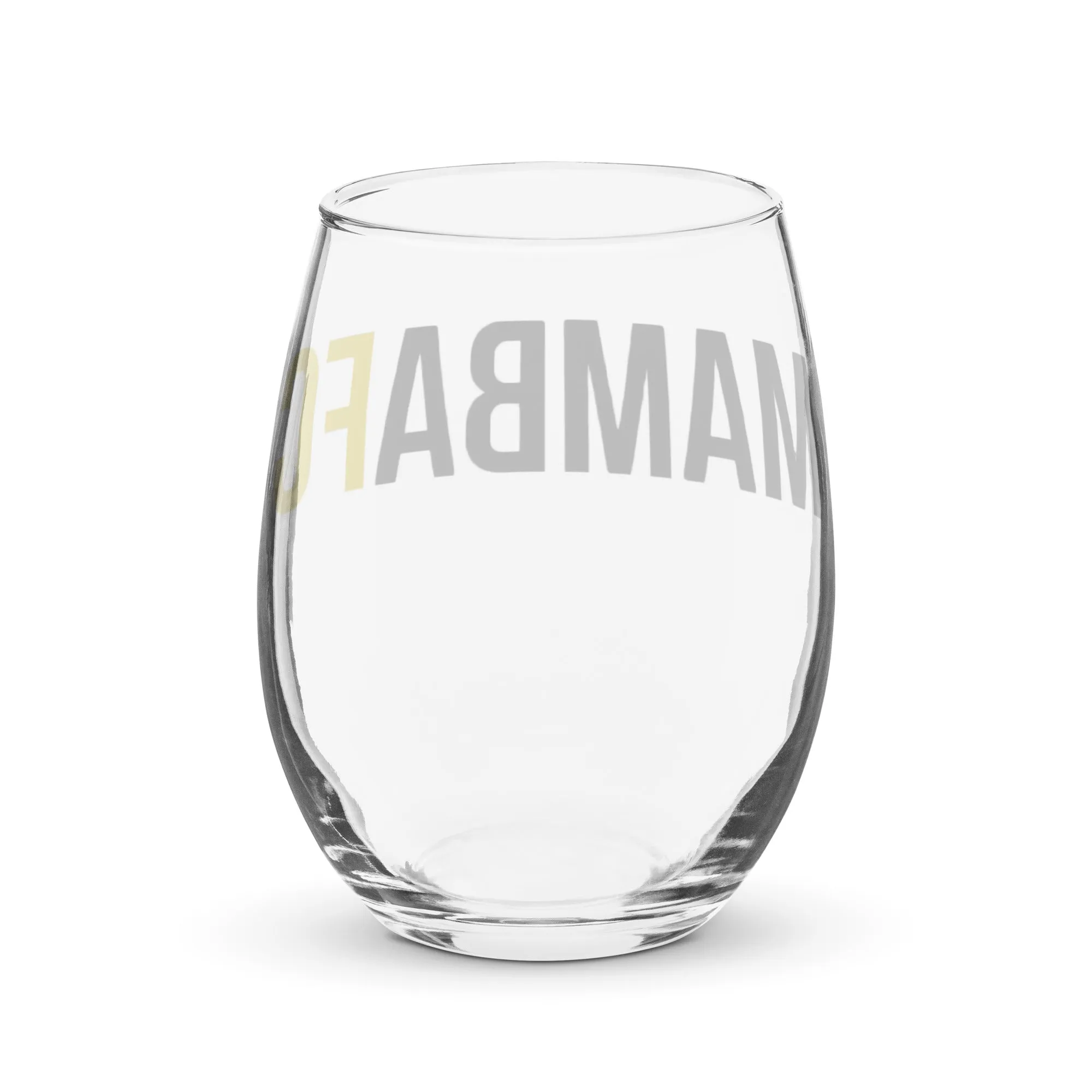 SqdltdxMamba FC 23/24 Stemless Wine Glass BL