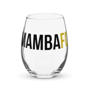 SqdltdxMamba FC 23/24 Stemless Wine Glass BL