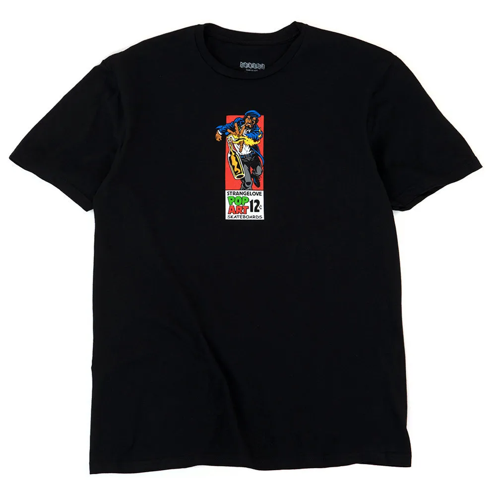 Strangelove Skateboards Panther S/S Tee Black