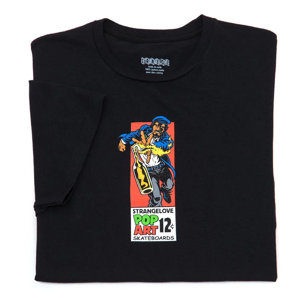 Strangelove Skateboards Panther S/S Tee Black