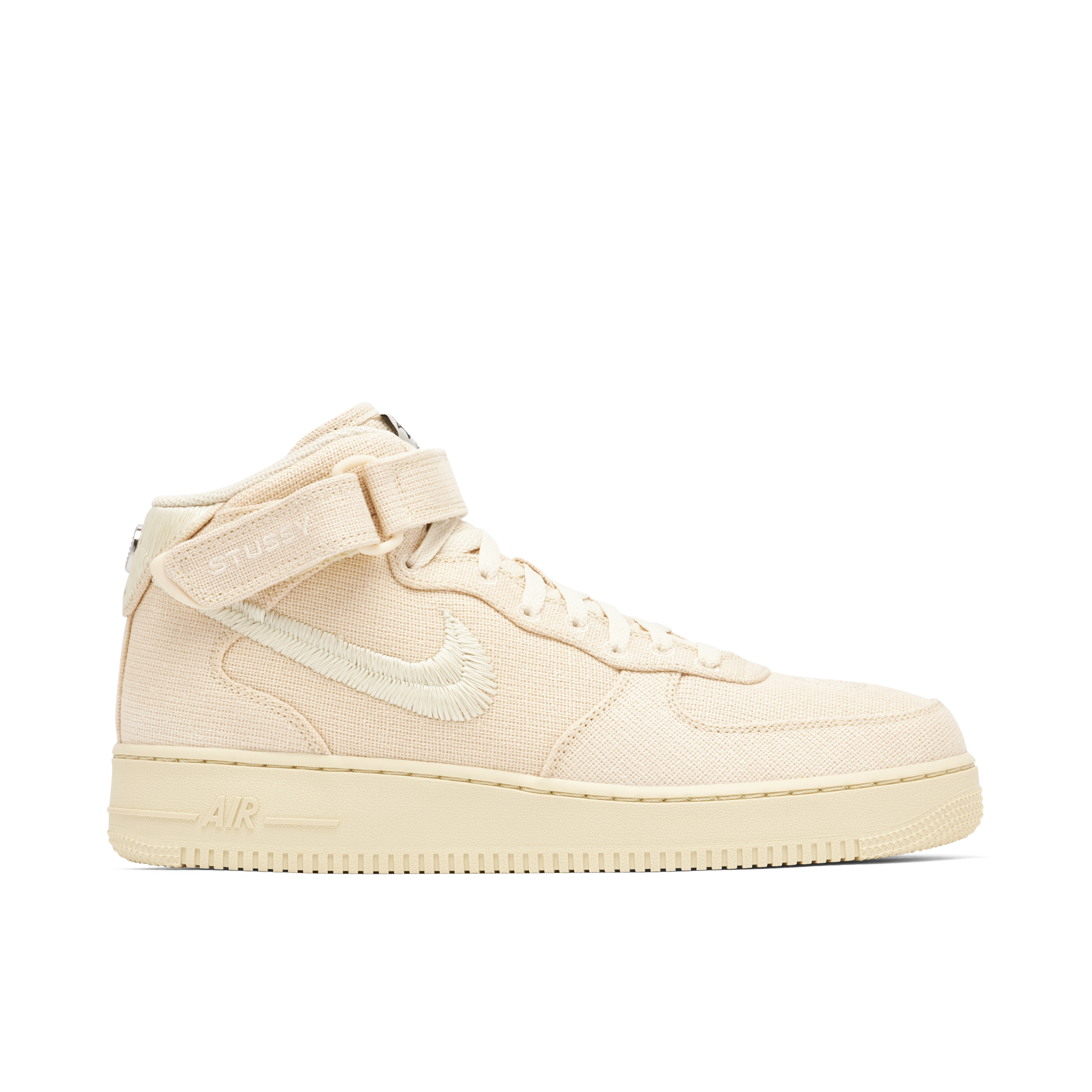 Stussy x Nike Air Force 1 Mid Hemp | DJ7841-200 | Laced