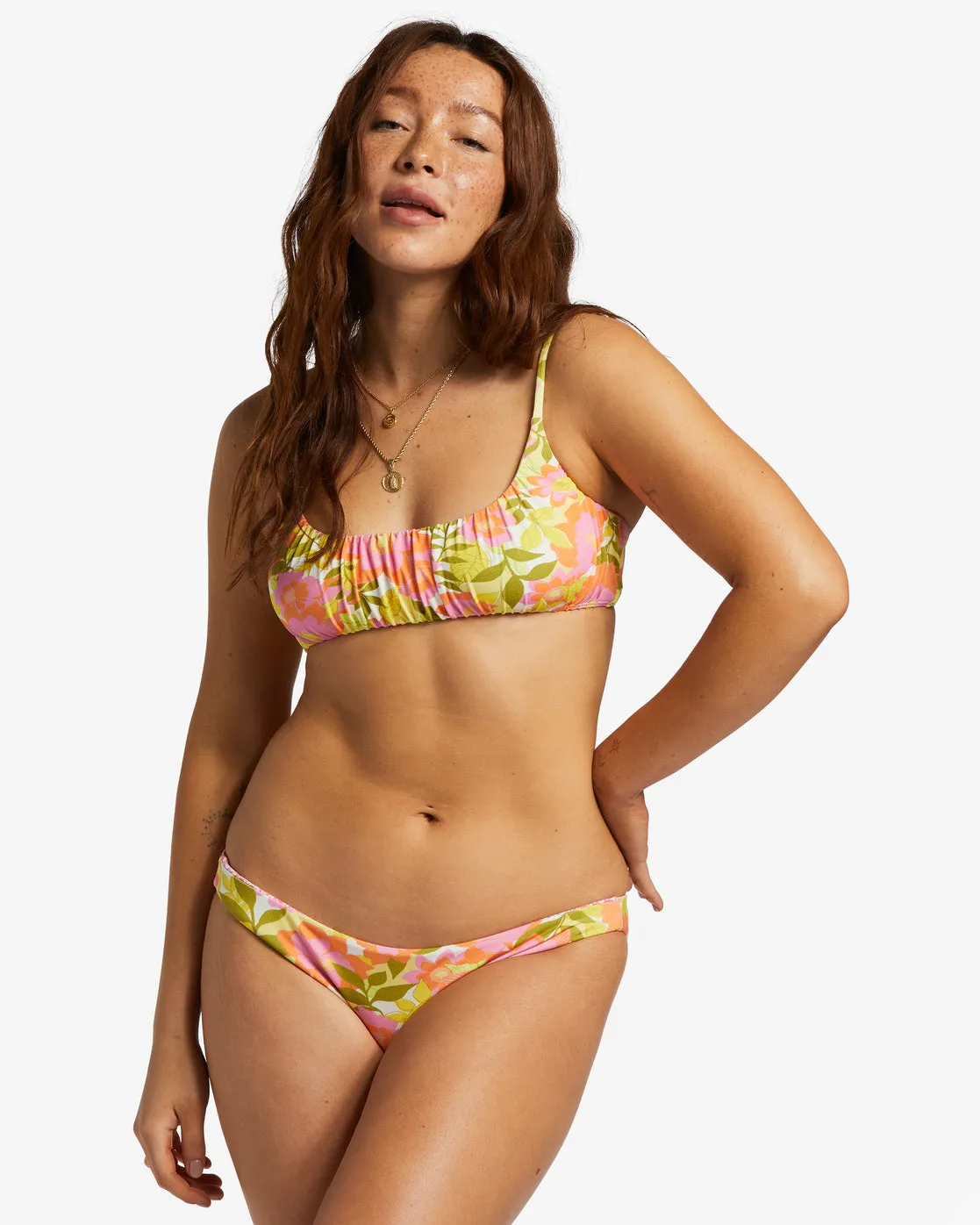 Summer Folk Reversible Skimpy Bikini Bottoms - Multi