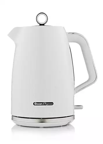 Swan SK14016WHT Elegance Cordless Kettle with Rapid Boil 1.7 Litres - White | Kaleidoscope