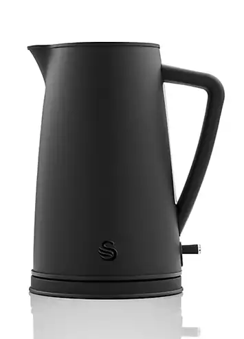 Swan SK14640BLKN 1.7L Stealth Jug Kettle - Matte Black | Kaleidoscope