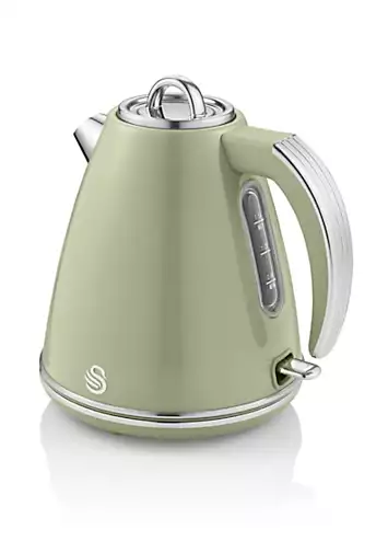 Swan SK19020GN Retro 1.5L Jug Kettle - Green | Kaleidoscope