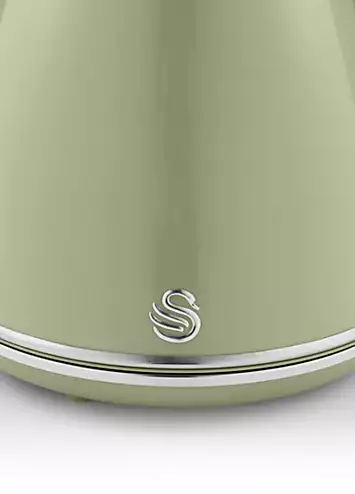 Swan SK19020GN Retro 1.5L Jug Kettle - Green | Kaleidoscope