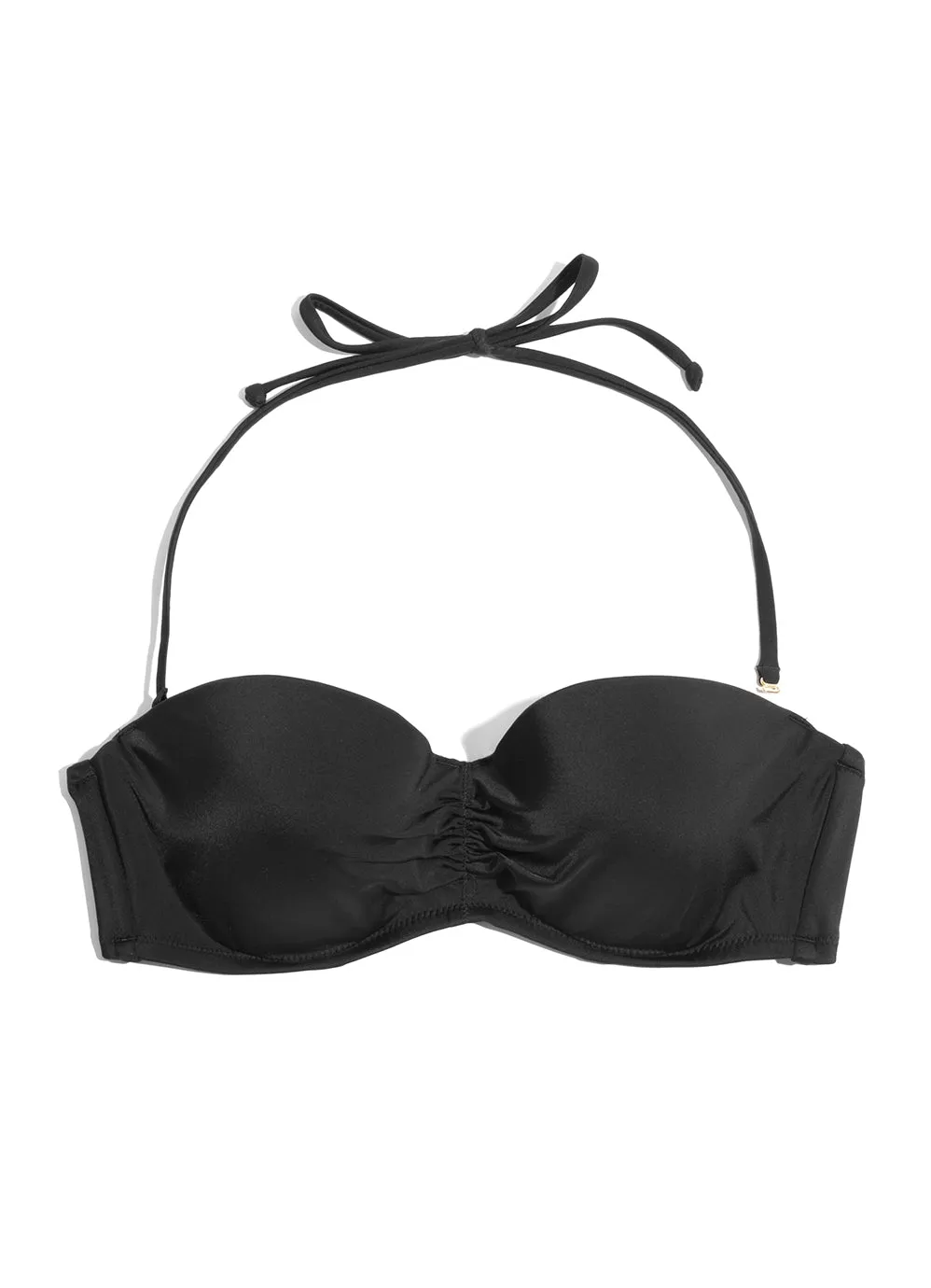 Swim Secret Bandeau Bikini Top | Black Hue