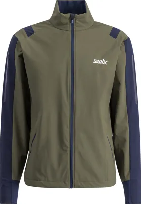 Swix Men's Infinity Jacket Olive/ Dark Navy | Buy Swix Men's Infinity Jacket Olive/ Dark Navy here | Outnorth