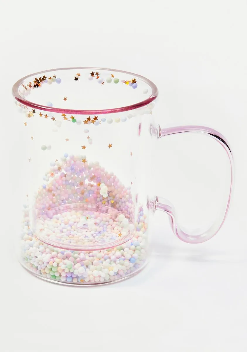 Team Time Glitter Mug-