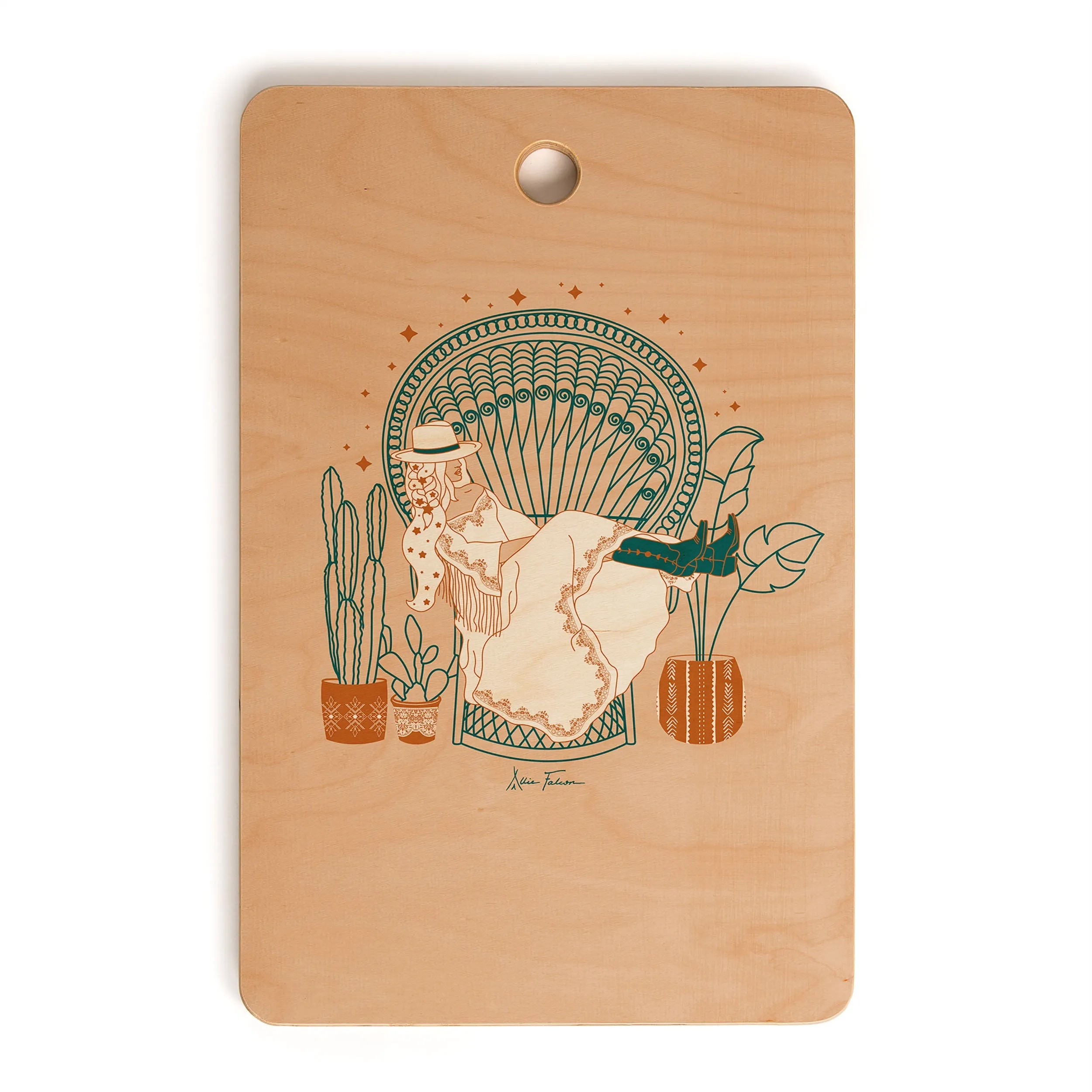 Texas Bohemia Cutting Board (DS) DD